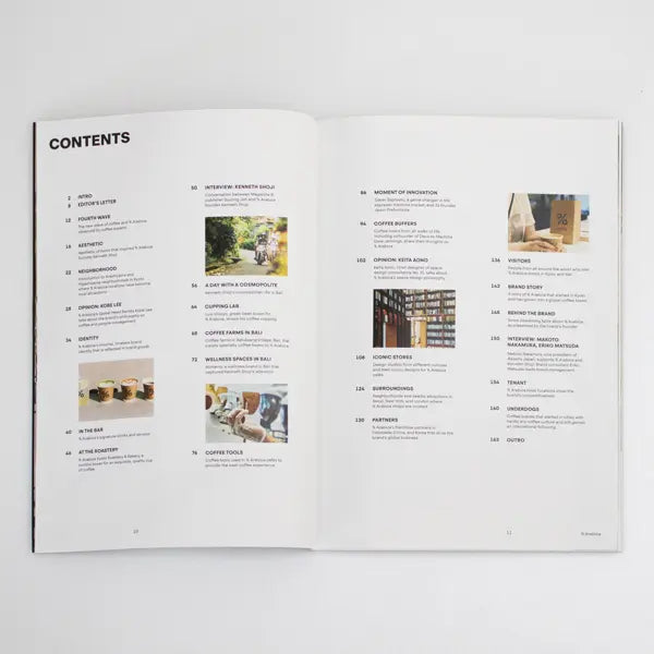 Magazine B featuring % ARABICA