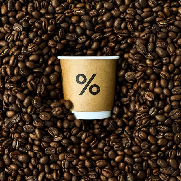% ARABICA Blend coffee beans