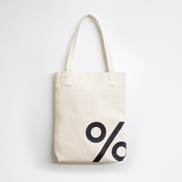 % ARABIC tote bag, cotton, white 11L