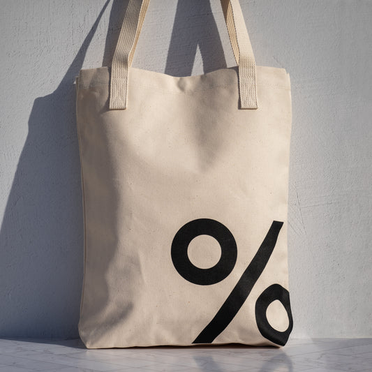 % Tote Bag