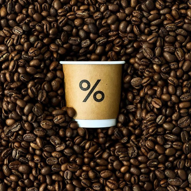 % ARABICA Blend coffee beans