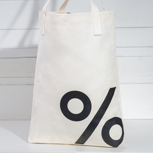 % Tote Bag