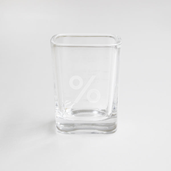 % ARABICA shot glass